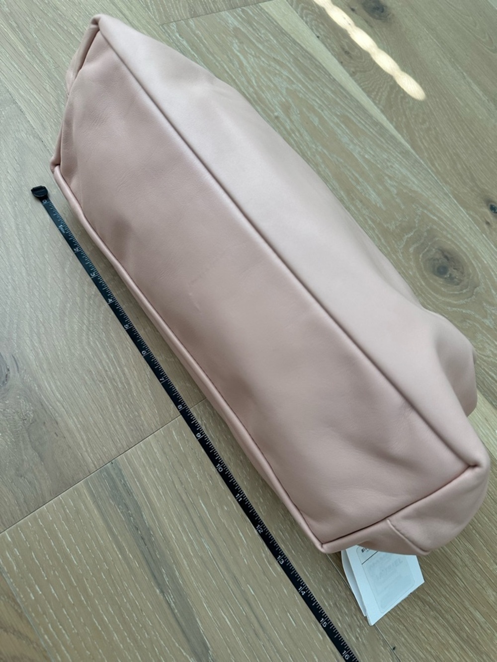 Mansur Gavriel Large Cloud Clutch Purse Puff Pink Italy Italian Leather Bag - Picture 13 of 15